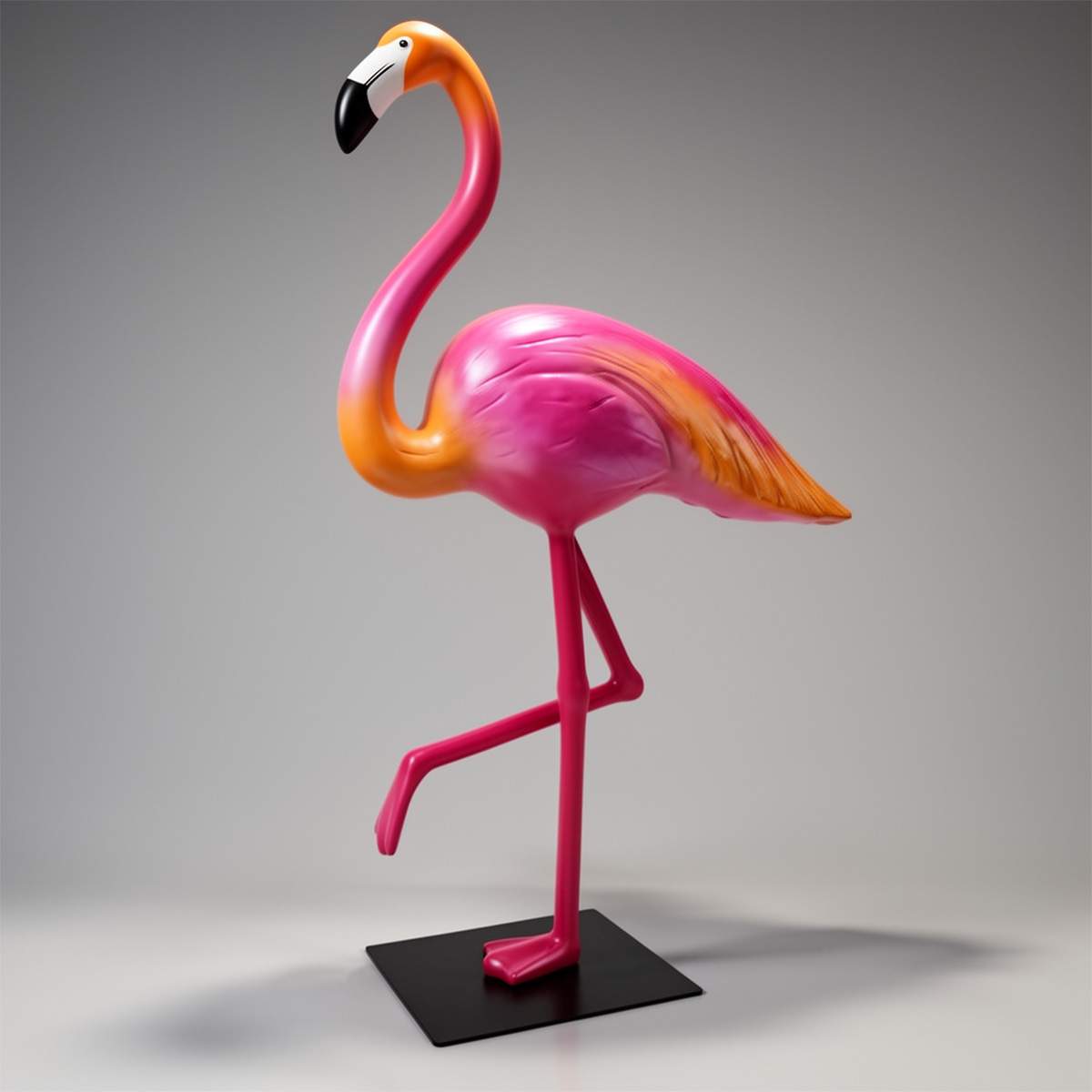 Flamant rose 3D - Mangue rose – Image 2