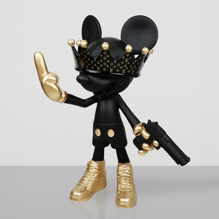 Figurine Décorative – Souris Bad Boy – Image 2