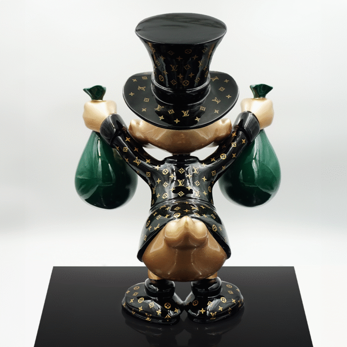 Figurine Décorative – Mini Picsou avec des Sacs d’Argent – Image 2