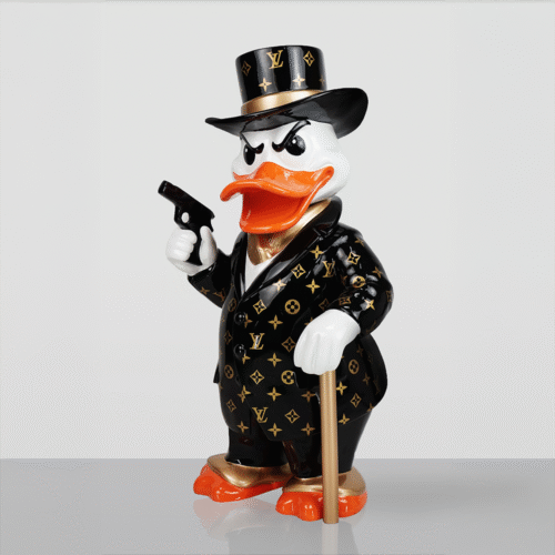Figurine Décorative – Canard Al Capone