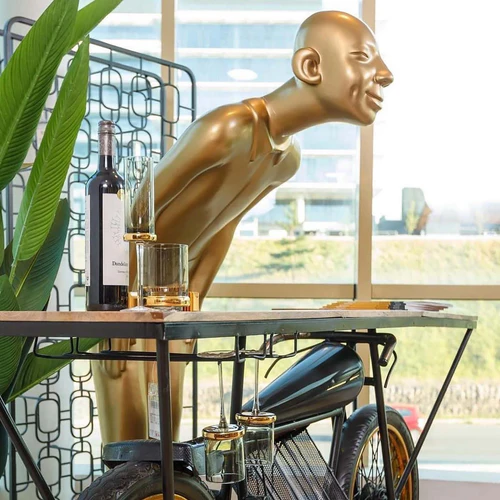 Figurine Décorative – Welcome Guest Doré