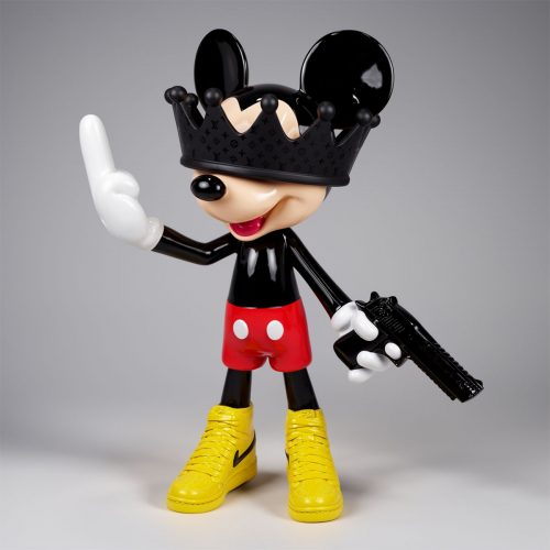 Figurine Décorative – Souris Bad Boy – Nature