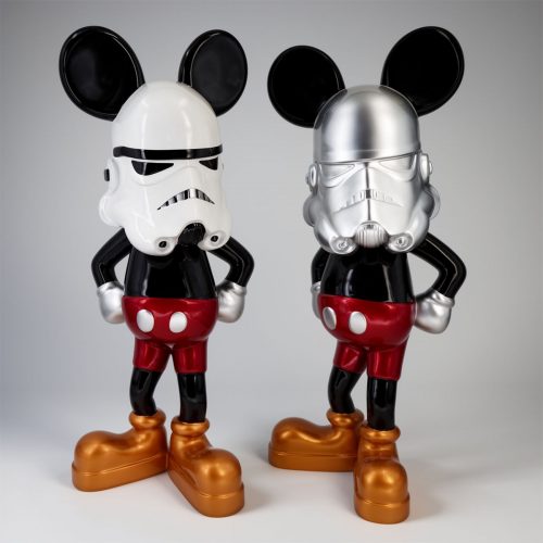 Figurine décorative Souris Blanche Stormtrooper