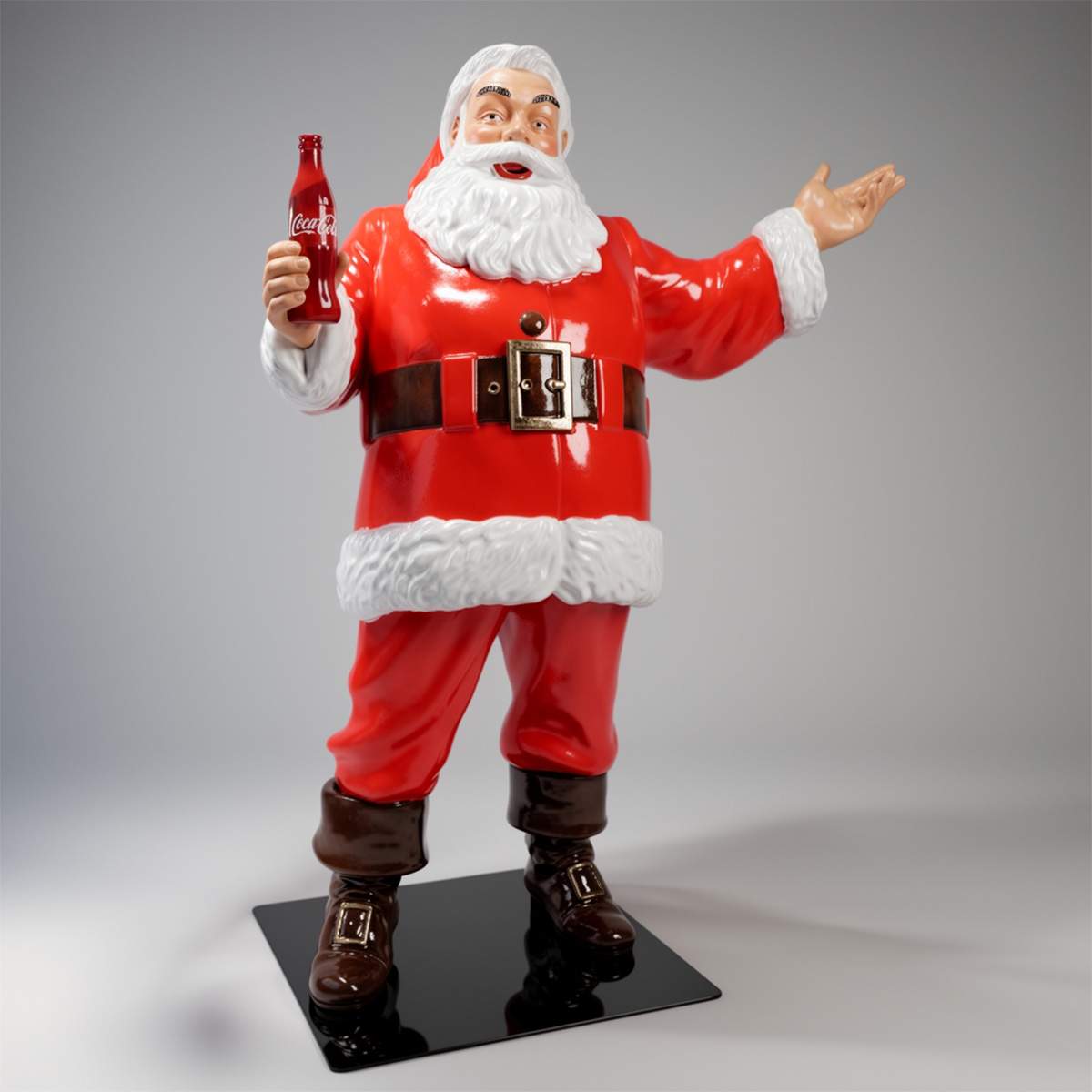 Figurine Décorative Père Noël Coca-Cola – Image 2