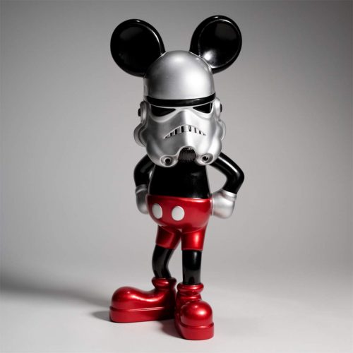 Figurine décorative Souris Stormtrooper Vert