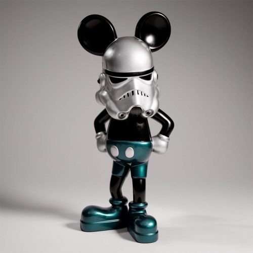Figurine décorative Souris Stormtrooper Vert