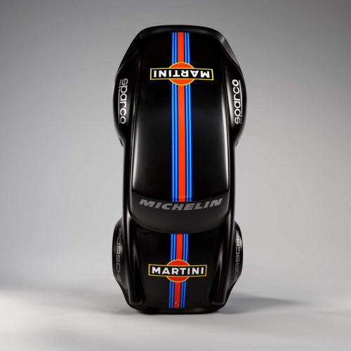 Modèle de voiture 911 - Motif 47 noir.