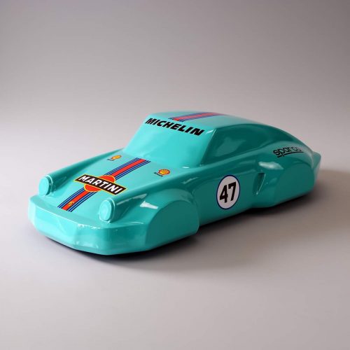 Modèle de voiture 911 - Motif 47 bleu