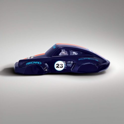 Modèle de voiture 911 - Motif 23 - Demi-modèle