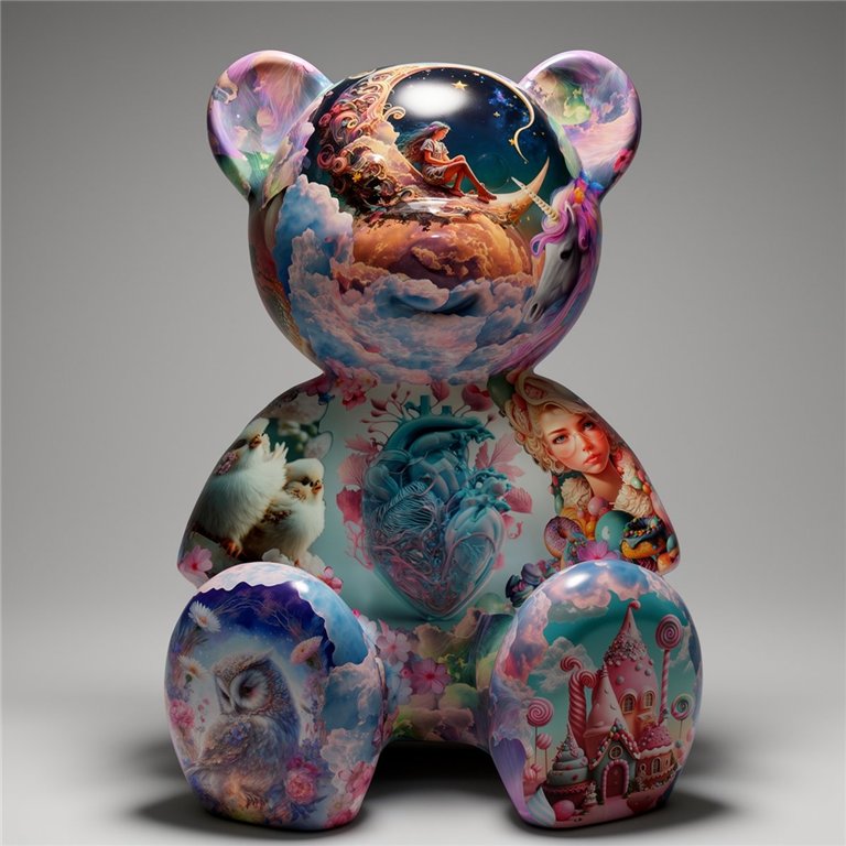 GRAND OURS ASSIS - MOTIF SWEET
