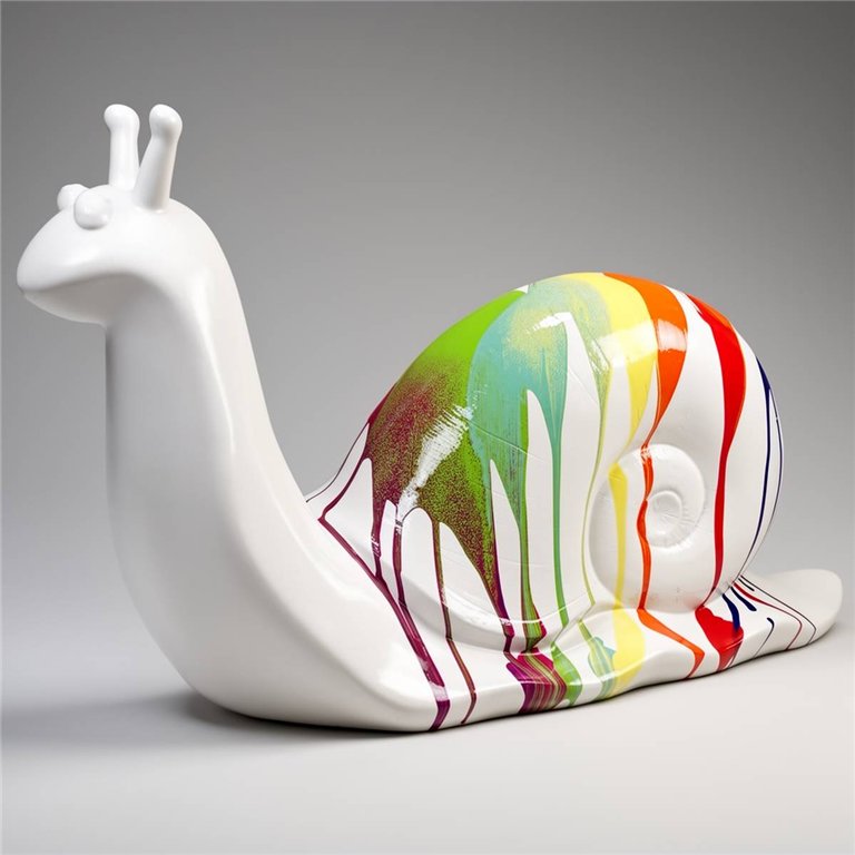 Figura Décorative Grand Escargot - Trash