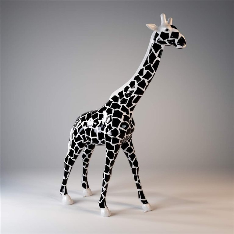 Grande girafe 230 cm version patch