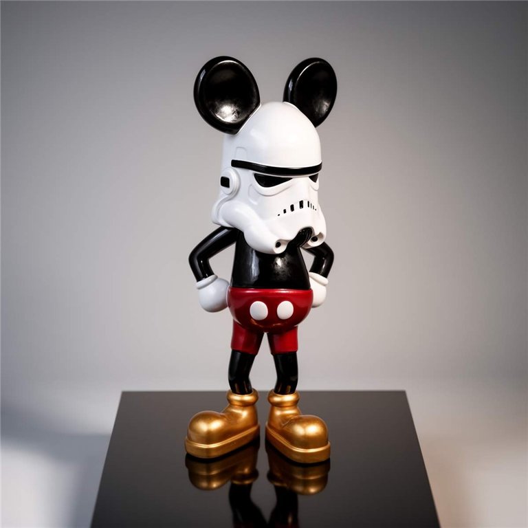 Mini Figurine Décorative – Souris Stormtrooper