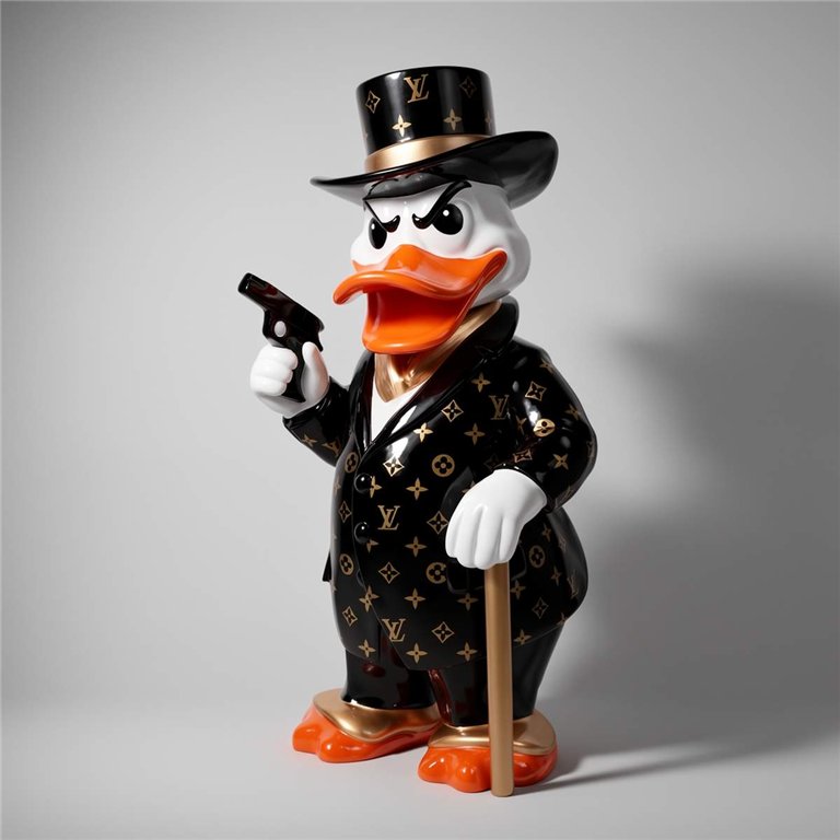 Figurine Décorative – Canard Al Capone