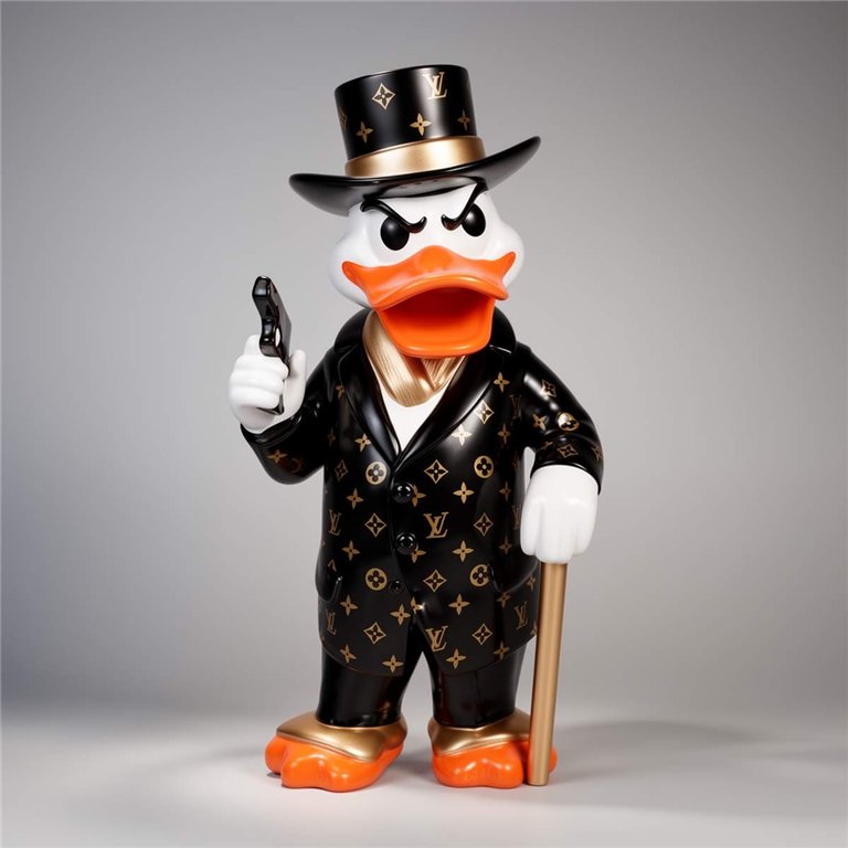 Figurine Décorative – Canard Al Capone