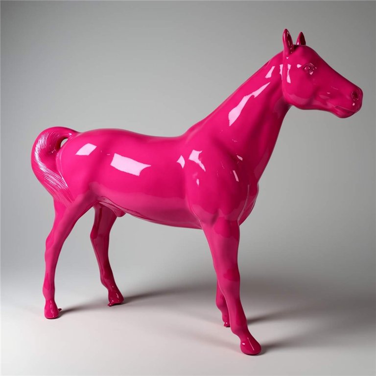 Figurine de cheval grandeur nature
