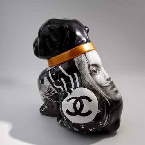 Chien Bulldog Angelo 60cm - Coco