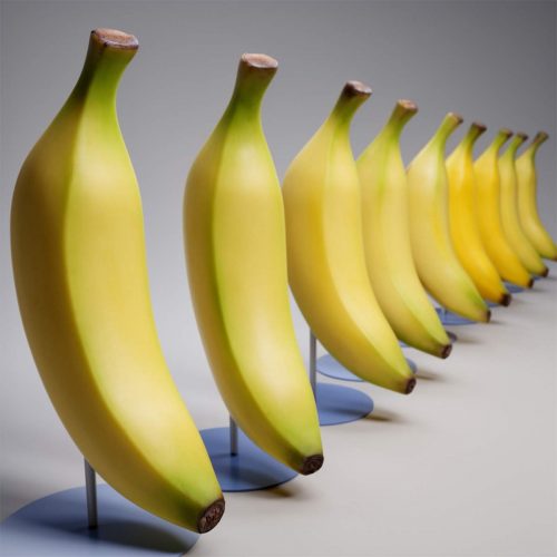 Figure 3D Publicité et banane Décoratoire