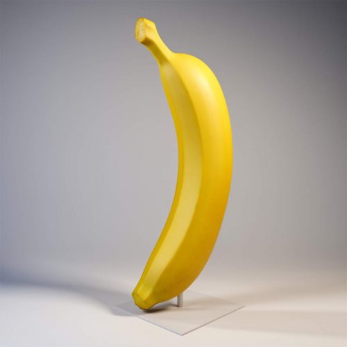 Figurine 3D - Grande Banane sur Socle
