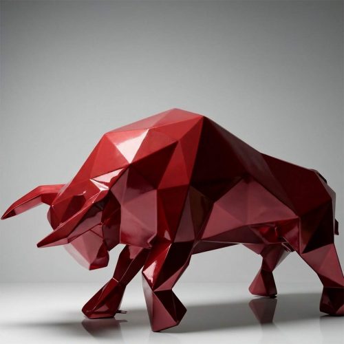 Grande Figure de Taureau Géométrique Bordeaux