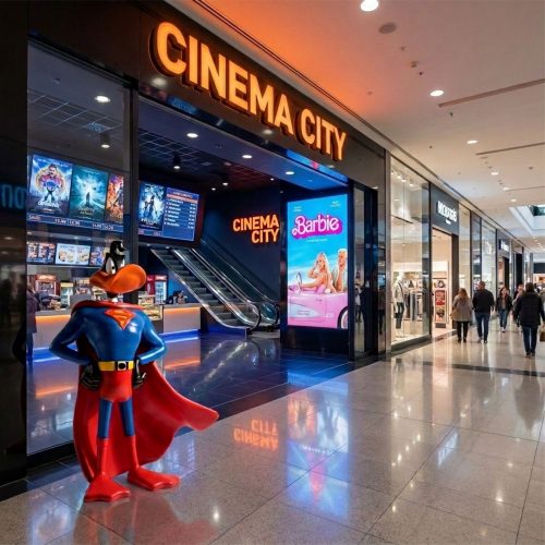Figure Décorative Daffy Superman