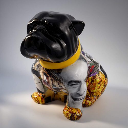 Chien Bulldog Angelo 60cm - Paris