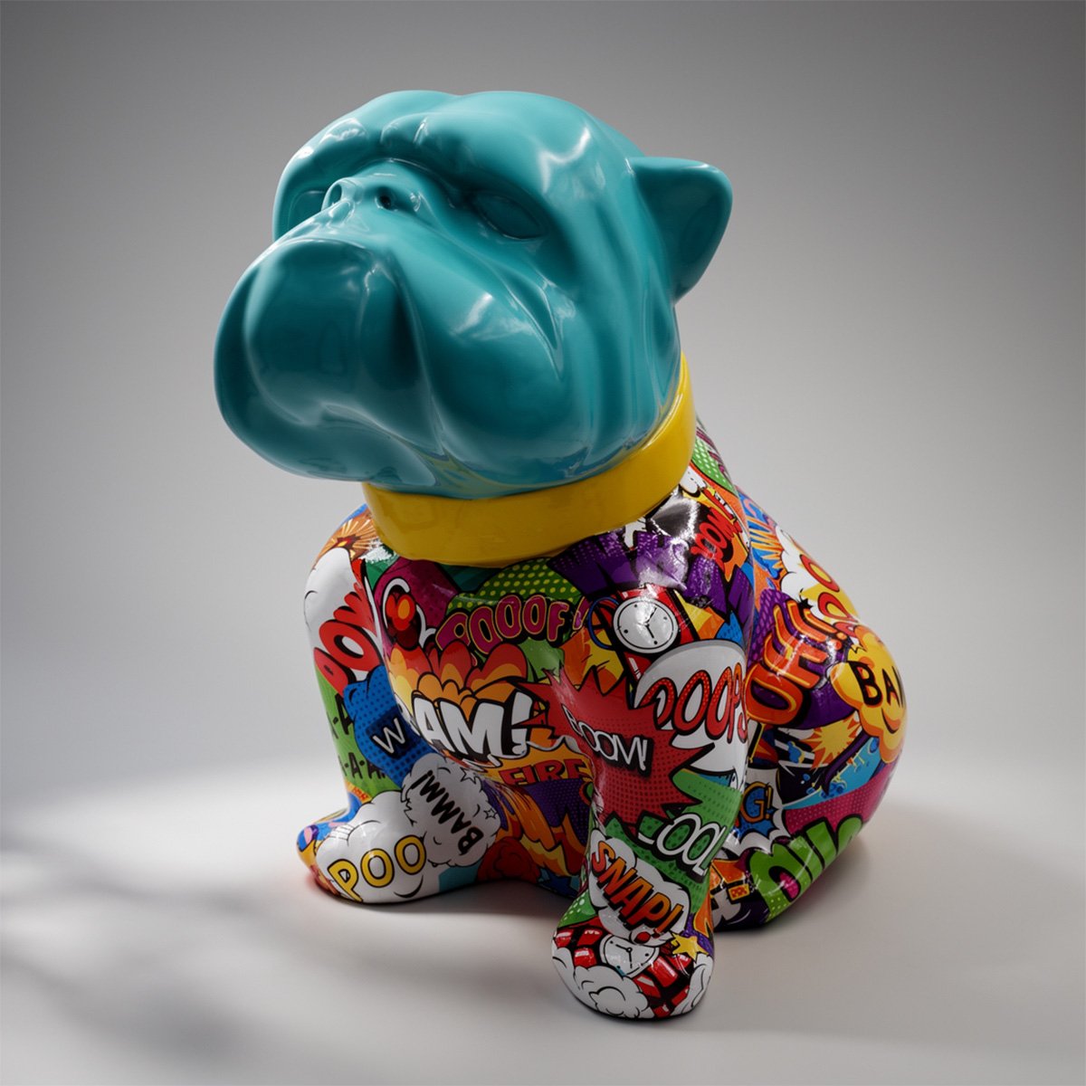 Bulldog Angelo Pop Art